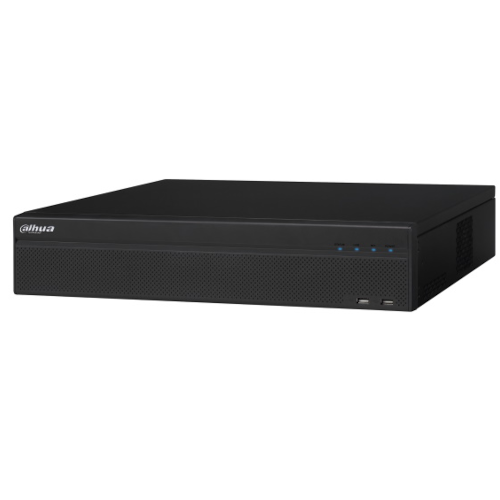 DH_NVR5832-I - NVR 32 canali 16Mp, IVS, 320MBPS, ALARM IN/OUT 16/6, 2 RJ45, 2 HDMI, 8 HDD SATA