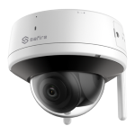 SF_IPW-DF2 - DOME IP WIFI, 2MP, 2.7MM, IR30MT, H265+ WDR 120dB, IP66, AUDIO/MIC, Micro SD fino a 256GB, 12V