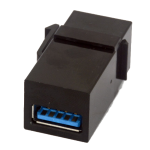 TS_UKN/USB - Modulo keystone usb, nero