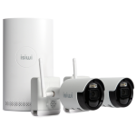 VUL_ISW-K2N8BFBTA4MP-2 - KIT Isiwi WIFI con NVR 8ch e 2 telecamere a batteria 4MP